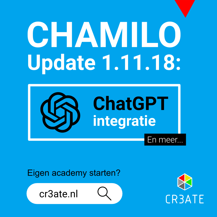 Insight: Chamilo ChatGPT integratie en meer...